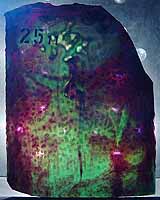 Tiffany glass sheet #11 in box #25